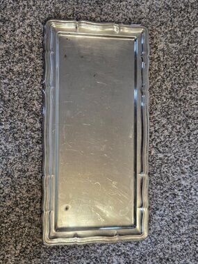 Vintage Dekra silver tray from Germany